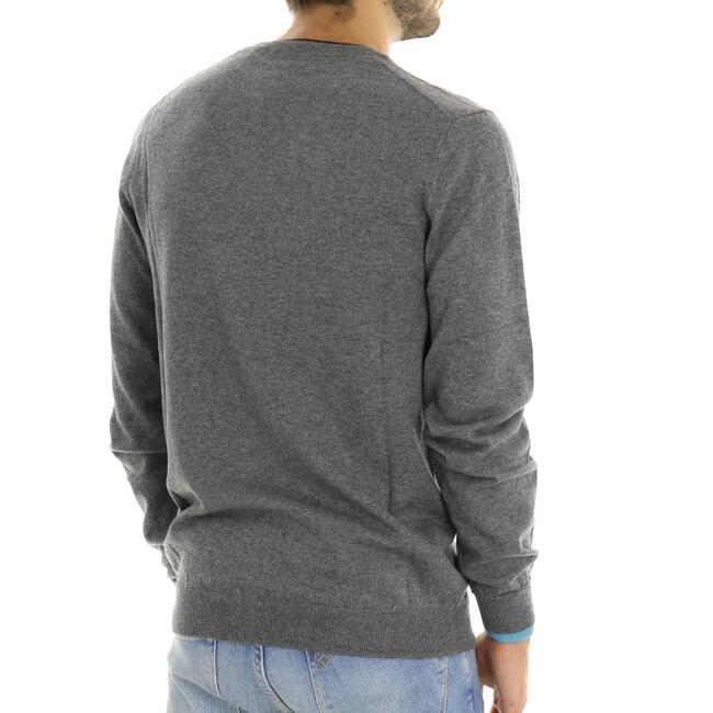 MAGLIA V NECK DOUBLE RIB SUN68 - Mad Fashion | img vers.650x/